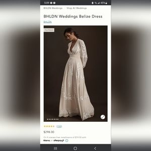 BHLDN Weddings Belize Dress
